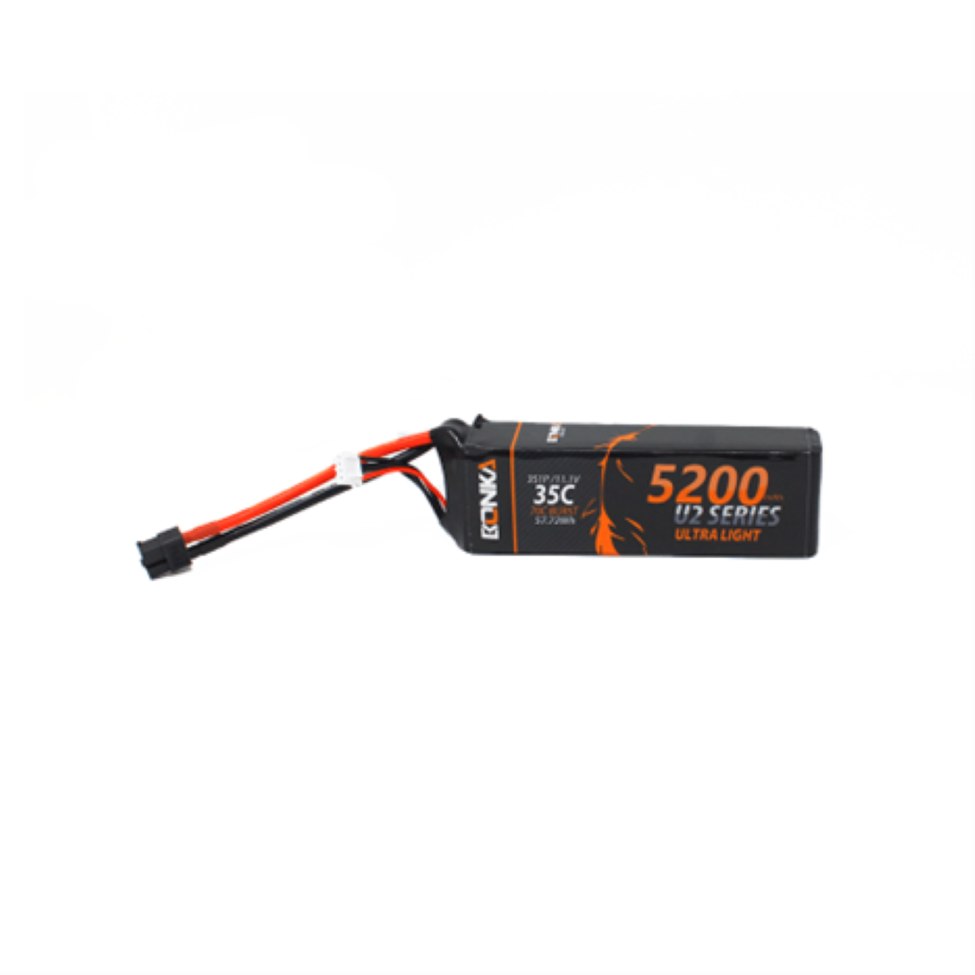 Bonka 11.1V 5200mAh 35C 3S Lithium Polymer Battery Pack