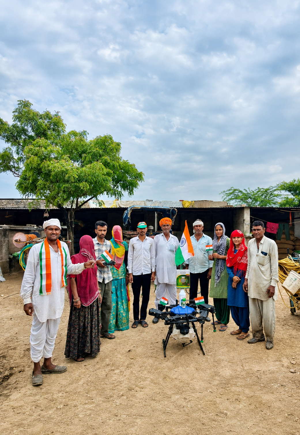 Our agricultural drones empower farmers on Independence Day with precision spraying, faster coverage, reduced labor, and smarter, more efficient farming solutions.
